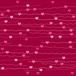 Hearts Valentine Love Background Play Mat (Square) Front