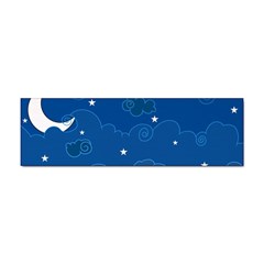 Sky Night Moon Clouds Crescent Sticker Bumper (10 Pack) by Proyonanggan