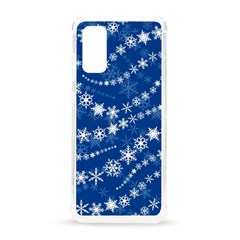 Snowflakes Winter Background Samsung Galaxy S20 6 2 Inch Tpu Uv Case by Proyonanggan