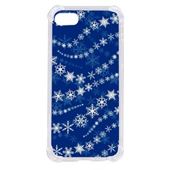 Snowflakes Winter Background Iphone Se by Proyonanggan