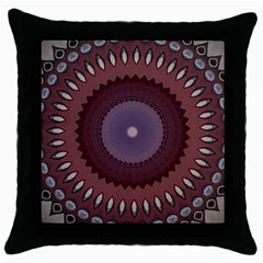 Art Pattern Design Throw Pillow Case (black) by Proyonanggan