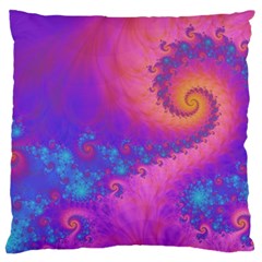 Fractal Art Artwork Magical Purple Standard Premium Plush Fleece Cushion Case (one Side) by Proyonanggan