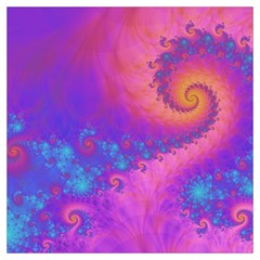 Fractal Art Artwork Magical Purple Lightweight Scarf  by Proyonanggan