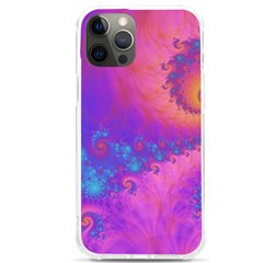 Fractal Art Artwork Magical Purple Iphone 12 Pro Max Tpu Uv Print Case by Proyonanggan