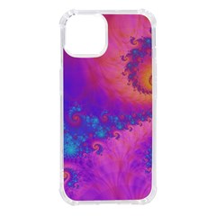 Fractal Art Artwork Magical Purple Iphone 14 Tpu Uv Print Case by Proyonanggan