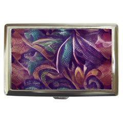 Abstract African Art Backdrop Cigarette Money Case