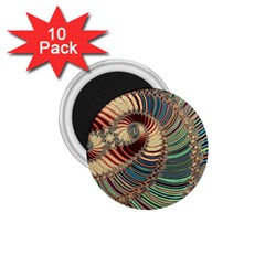 Fractal Strange Unknown Abstract 1 75  Magnets (10 Pack)  by Proyonanggan