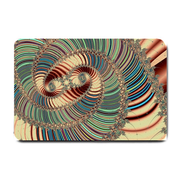 Fractal Strange Unknown Abstract Small Doormat