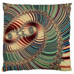 Fractal Strange Unknown Abstract Standard Premium Plush Fleece Cushion Case (one Side) by Proyonanggan