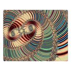 Fractal Strange Unknown Abstract Two Sides Premium Plush Fleece Blanket (large) by Proyonanggan