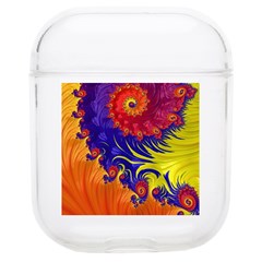 Fractal Spiral Bright Colors Airpods 1/2 Case by Proyonanggan