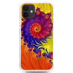 Fractal Spiral Bright Colors Iphone 12/12 Pro Tpu Uv Print Case by Proyonanggan