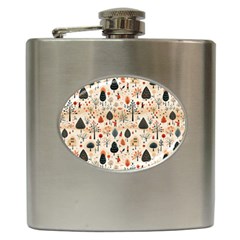 Pattern Seamless Hip Flask (6 Oz) by Proyonanggan