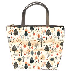 Pattern Seamless Bucket Bag by Proyonanggan