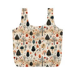 Pattern Seamless Full Print Recycle Bag (m) by Proyonanggan