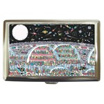 Abstract Painting Space Cartoon Cigarette Money Case Front