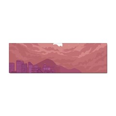 Aesthetic Pixel Art Landscape Sticker (bumper) by Sarkoni