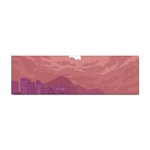 Aesthetic Pixel Art Landscape Sticker (Bumper) Front