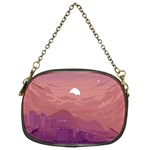 Aesthetic Pixel Art Landscape Chain Purse (One Side) Front