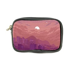 Aesthetic Pixel Art Landscape Coin Purse by Sarkoni