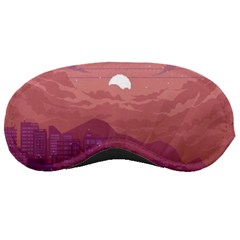 Aesthetic Pixel Art Landscape Sleep Mask by Sarkoni