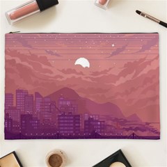 Aesthetic Pixel Art Landscape Cosmetic Bag (xxl) by Sarkoni