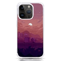 Aesthetic Pixel Art Landscape Iphone 14 Pro Tpu Uv Print Case by Sarkoni