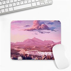 Aesthetic Landscape Vintage Cartoon Small Mousepad