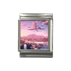 Aesthetic Landscape Vintage Cartoon Italian Charm (13mm)