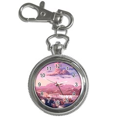 Aesthetic Landscape Vintage Cartoon Key Chain Watches