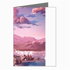 Aesthetic Landscape Vintage Cartoon Greeting Cards (Pkg of 8)