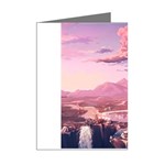 Aesthetic Landscape Vintage Cartoon Mini Greeting Cards (Pkg of 8) Right