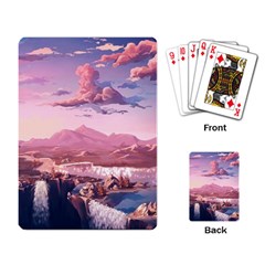 Aesthetic Landscape Vintage Cartoon Playing Cards Single Design (Rectangle)