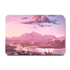 Aesthetic Landscape Vintage Cartoon Small Doormat