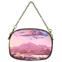 Aesthetic Landscape Vintage Cartoon Chain Purse (One Side)