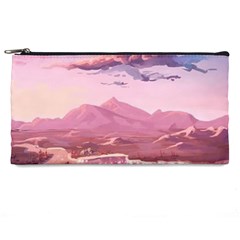 Aesthetic Landscape Vintage Cartoon Pencil Case