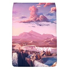 Aesthetic Landscape Vintage Cartoon Removable Flap Cover (S)