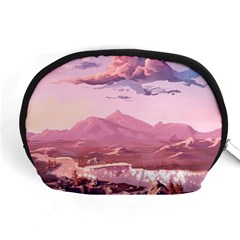 Aesthetic Landscape Vintage Cartoon Accessory Pouch (Medium)