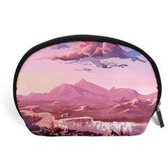 Aesthetic Landscape Vintage Cartoon Accessory Pouch (Large)