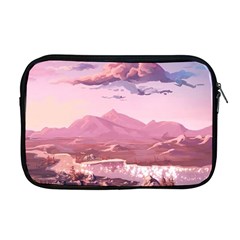 Aesthetic Landscape Vintage Cartoon Apple MacBook Pro 17  Zipper Case