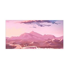 Aesthetic Landscape Vintage Cartoon Yoga Headband