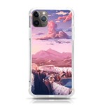 Aesthetic Landscape Vintage Cartoon iPhone 11 Pro Max 6.5 Inch TPU UV Print Case Front