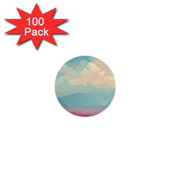 Anime Landscape 1  Mini Buttons (100 Pack)  by Sarkoni