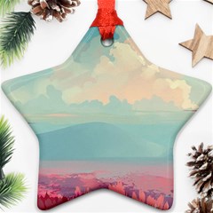 Anime Landscape Star Ornament (two Sides) by Sarkoni