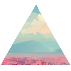 Anime Landscape Wooden Puzzle Triangle by Sarkoni