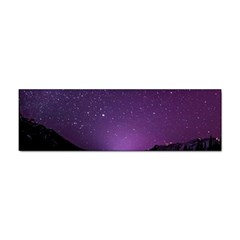 Dark Purple Aesthetic Landscape Sticker (bumper) by Sarkoni