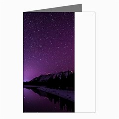 Dark Purple Aesthetic Landscape Greeting Cards (pkg Of 8) by Sarkoni