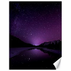 Dark Purple Aesthetic Landscape Canvas 18  X 24  by Sarkoni