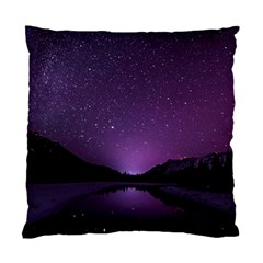 Dark Purple Aesthetic Landscape Standard Cushion Case (one Side) by Sarkoni