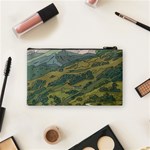 Anime Scenery Drawing Sky Landscape Cloud Cartoon Cosmetic Bag (Small) Back